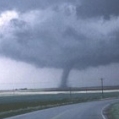 A tornado approaching Barrie ON 